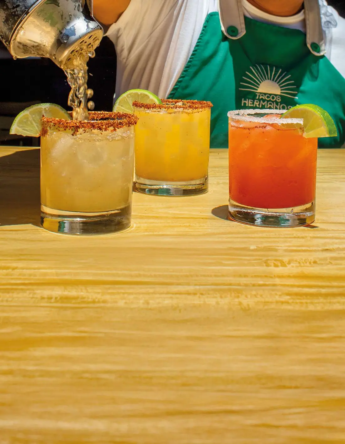 Margaritas, Tacos Hermanos